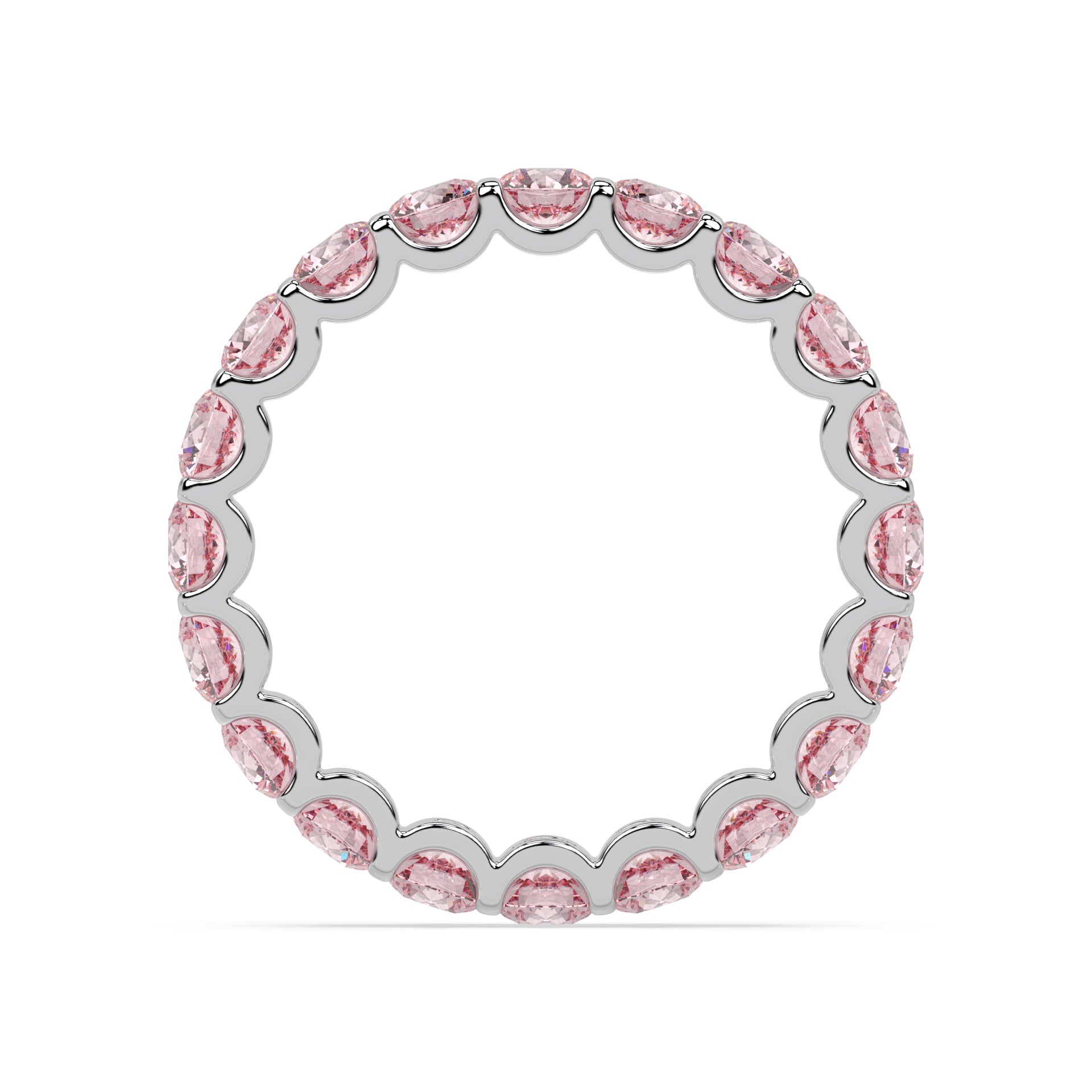 PINK MODERN MEMORY RING I ROUND