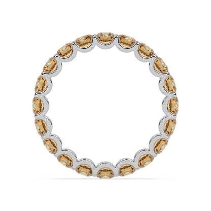 CHAMPAGNE MODERN MEMORY RING I ROUND