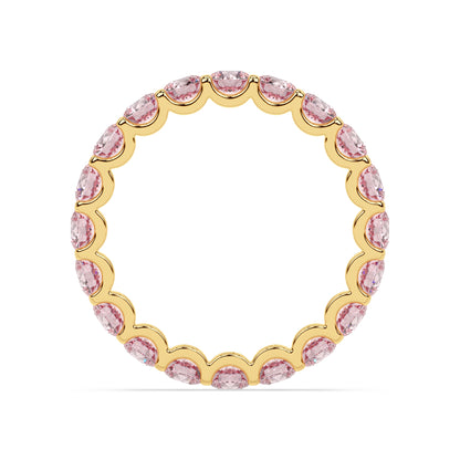 PINK MODERN MEMORY RING I ROUND