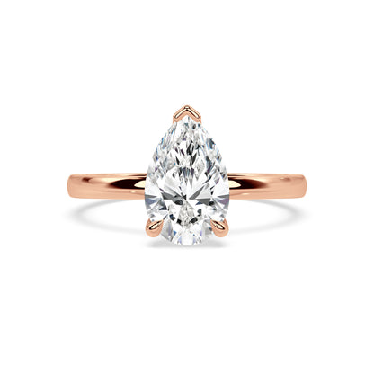 ICONIC SOLITAIRE RING I PEAR