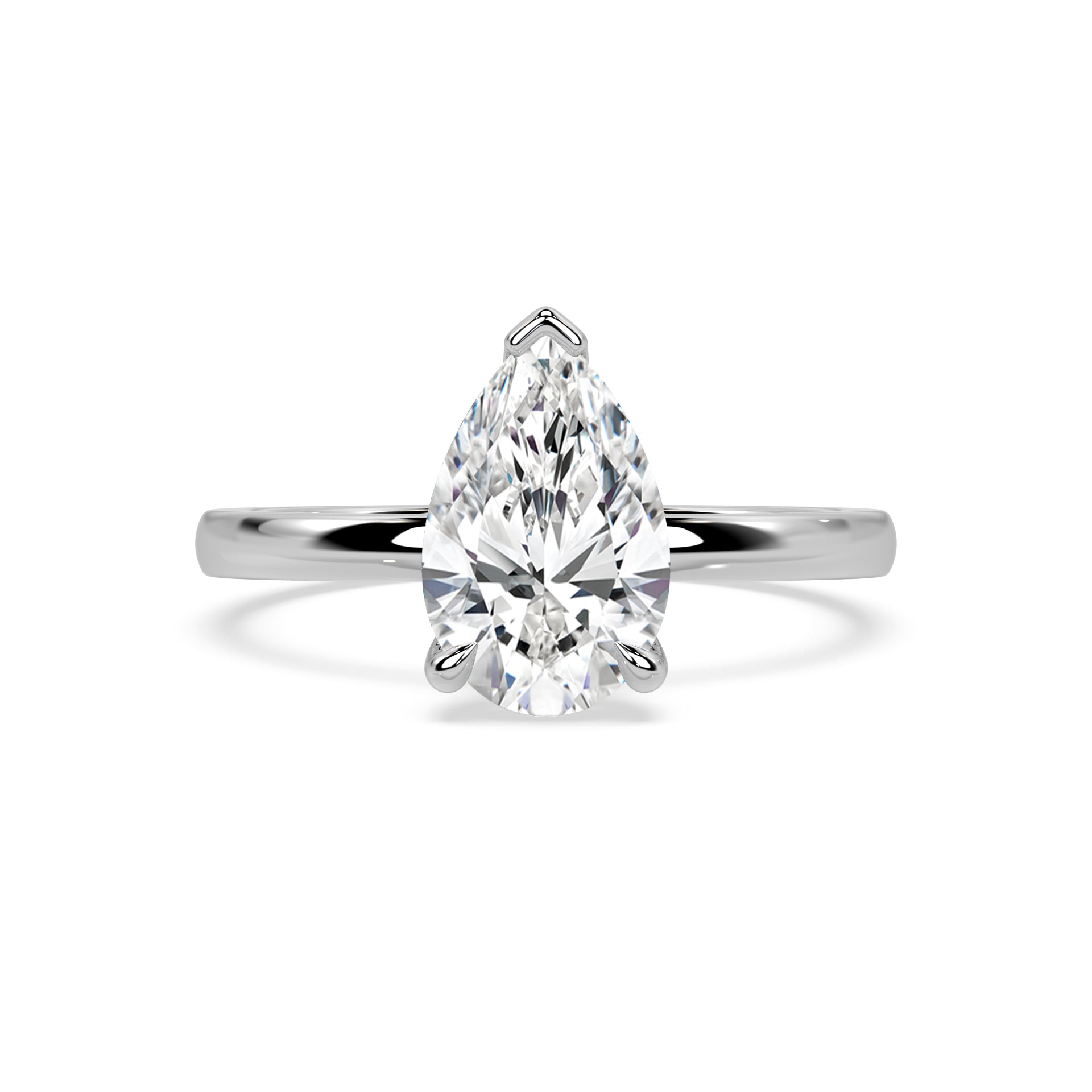 ICONIC SOLITAIRE RING I PEAR