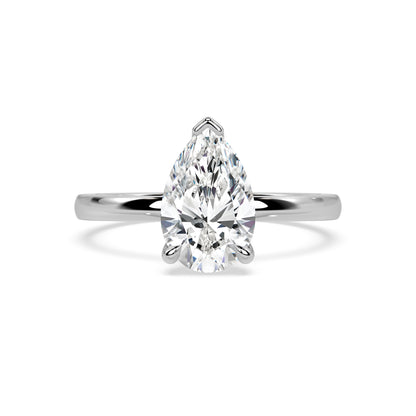 ICONIC SOLITAIRE RING I PEAR