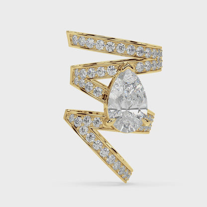 ICONIC AVANT-GARD CUFF I PEAR