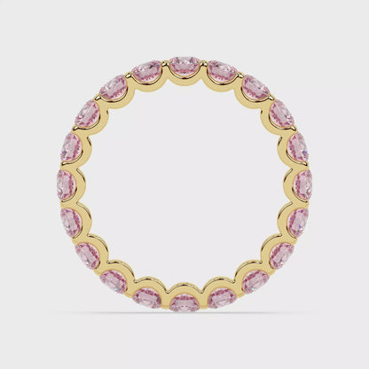 PINK MODERN MEMORY RING I ROUND