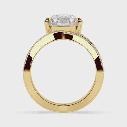 ICONIC AVANT-GARD RING I PEAR