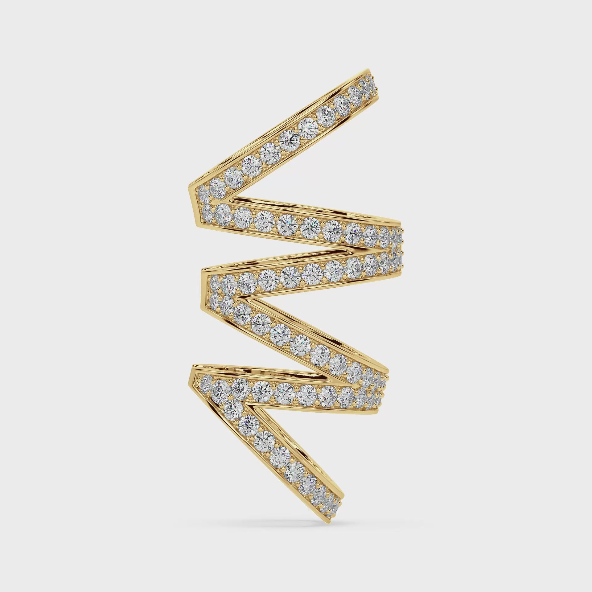 Load video: AVANT-GARD CUFF I PAVE