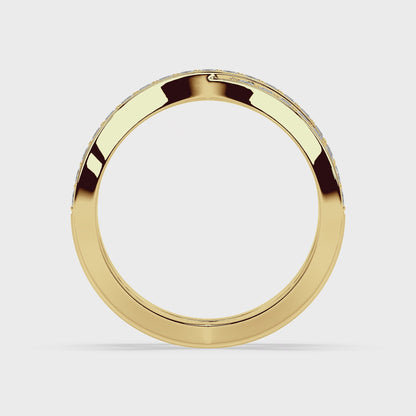 AVANT-GARD RING I PAVE